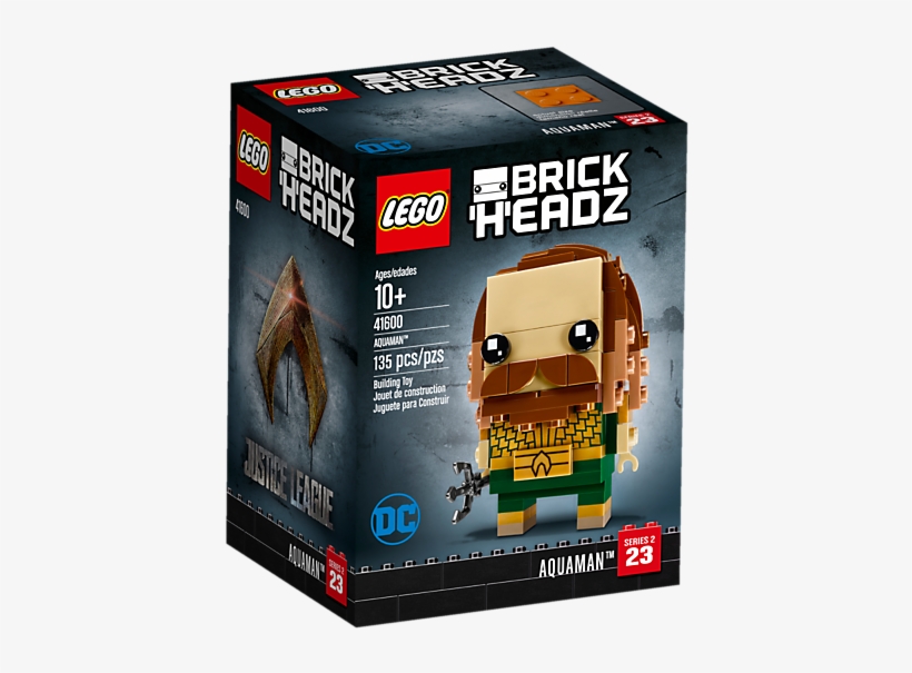 Aquaman - Lego Brickheadz Captain Jack Sparrow 41593, transparent png #556204