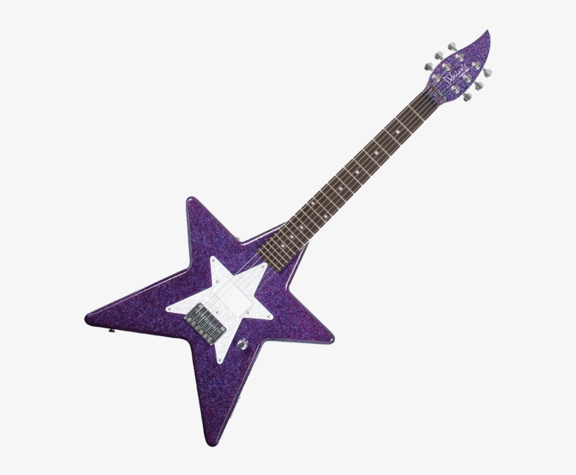 Free Rock Guitars Pictures Download Clip Art - Daisy Rock Debutante Star - Cosmic Purple Electric, transparent png #556591