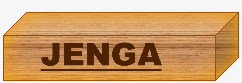 Jenga Brick Asset - Plywood, transparent png #556741