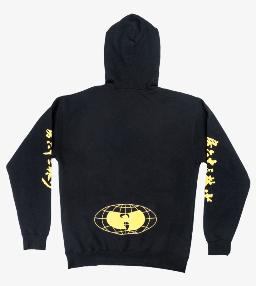 Wu-tang Hoodie - Black - Wu Wear - Hoodie, transparent png #556767