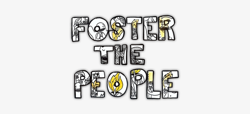 Foster The People Logo - Foster The People Music Band Keyring, transparent png #556791