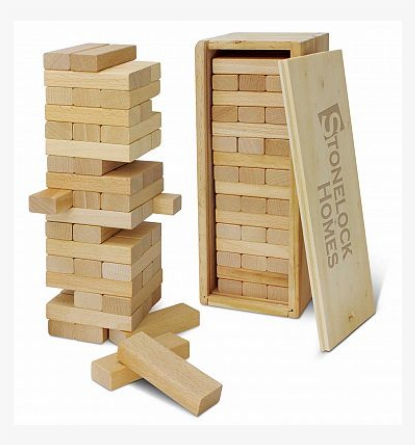 Tumbling Tower - Jenga, transparent png #556920