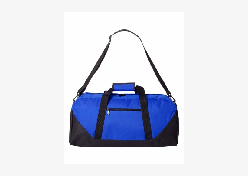 Large Duffle Bag With Logo Or Design - Liberty Bags Liberty Game Day Adjustable Shoulder Duffel, transparent png #557024