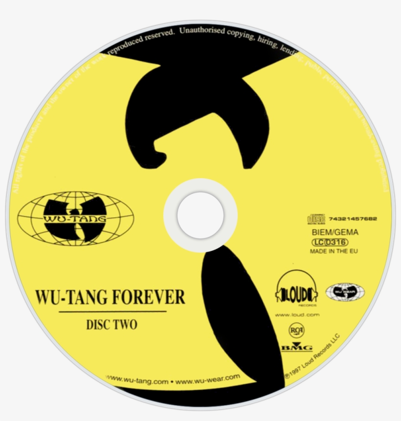 Wu Tang Clan Wu Tang Forever Cd Disc Image - Wu Tang Clan, transparent png #557025