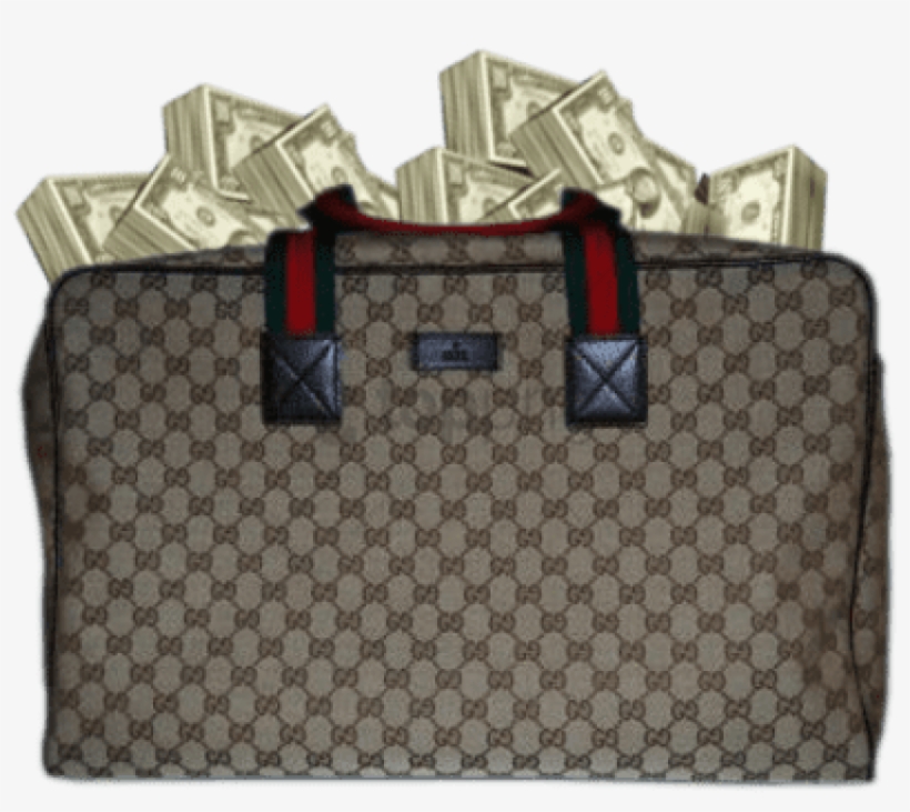 Gucci Bag Money Png - Gucci Bag With Money, transparent png #557094