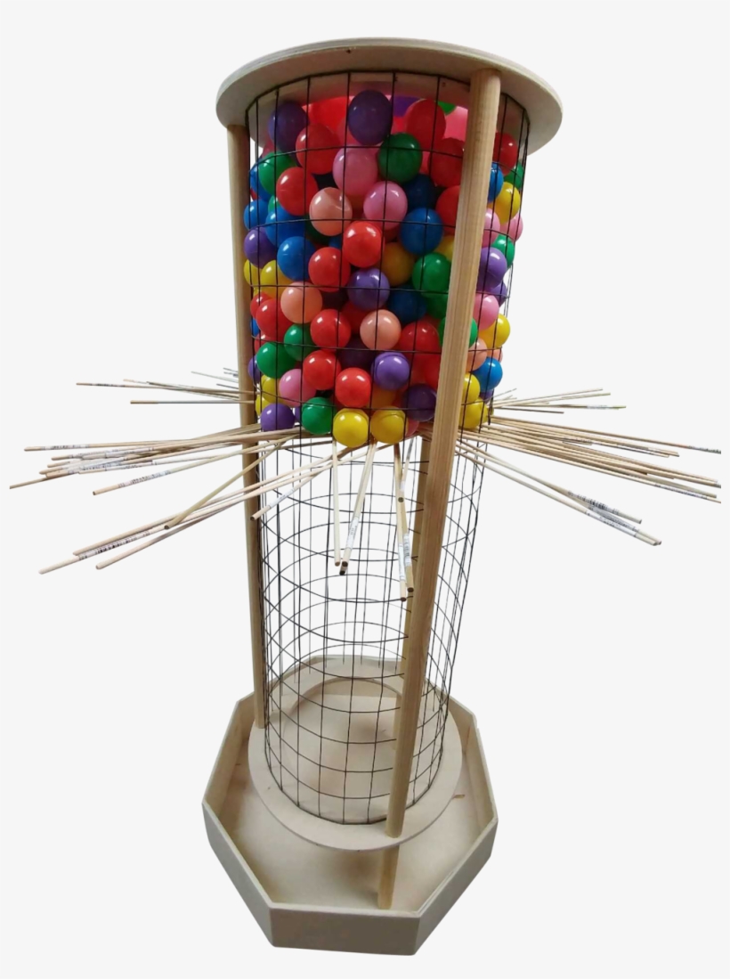 Mega Plunk Ball Drop Game Tower Games, Giant Jenga, - Abacus, transparent png #557110