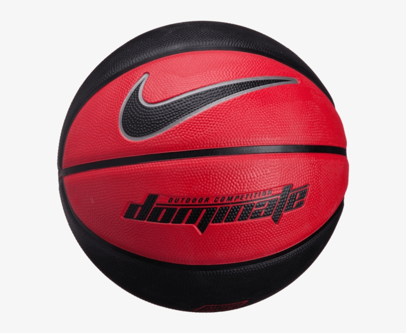 Nike Dominate Basketball - Nike Dominate Basketball Red/black (size 7), transparent png #557131