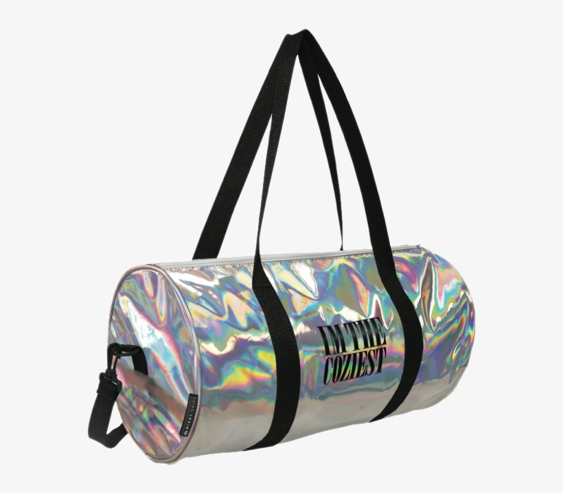 Holographic Overnight Duffle Bag - Bag, transparent png #557156