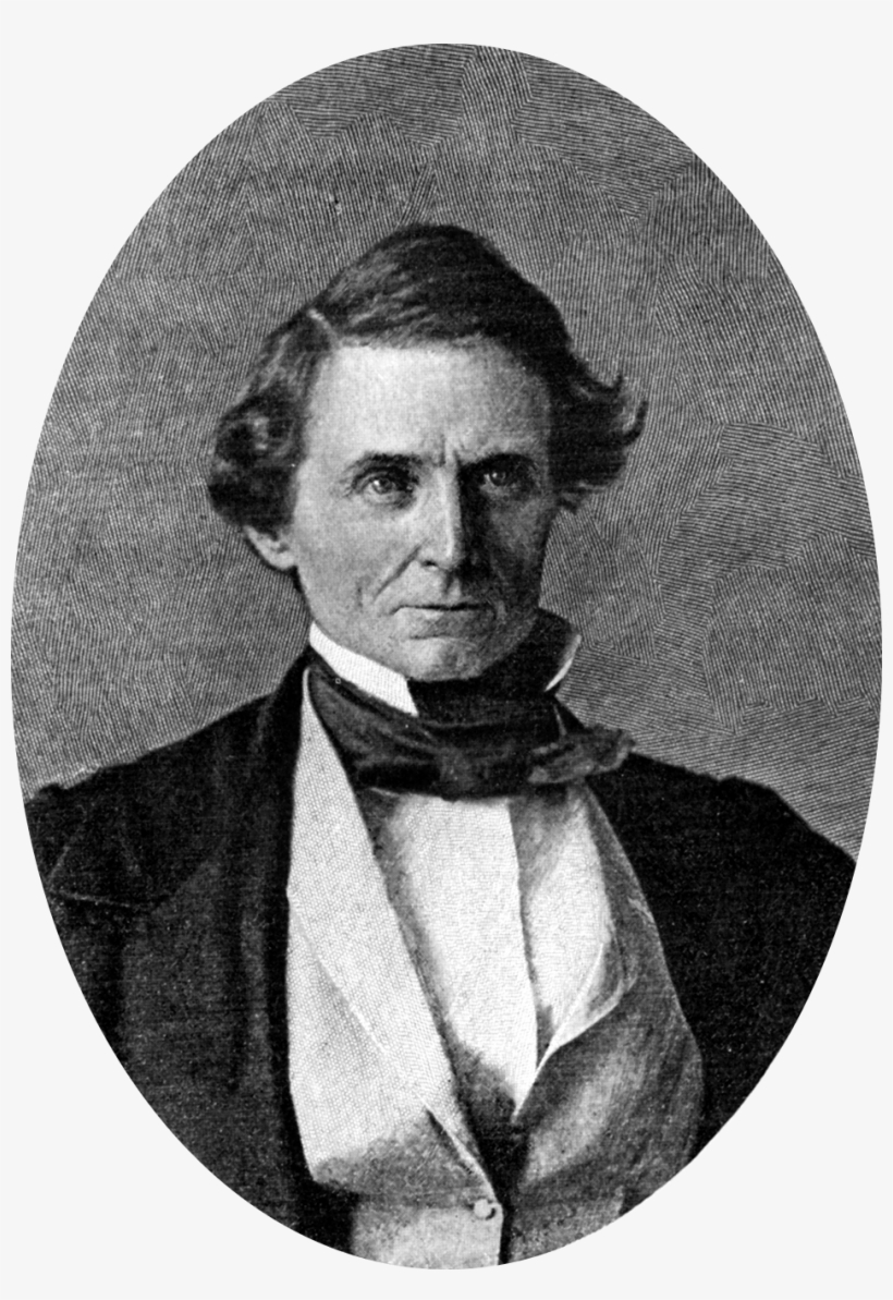 Jefferson Davis - Jefferson Davis Face Front, transparent png #557259