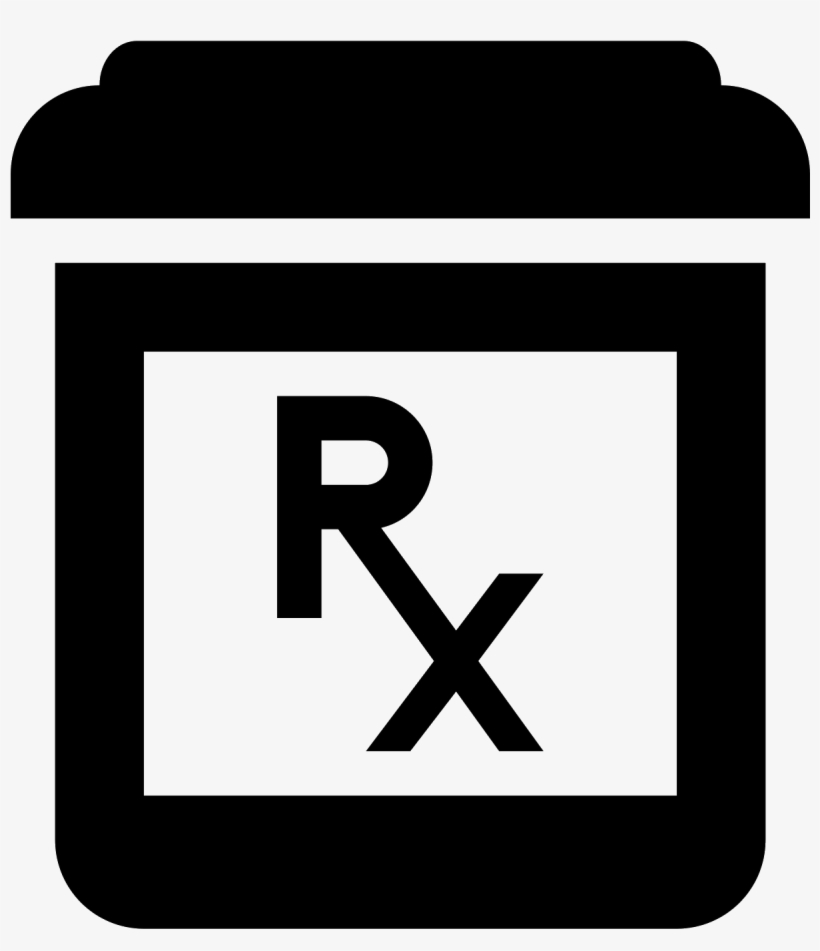 Butelka Z Lekami Na Receptę Icon - Prescription Drug Icon Png, transparent png #557521