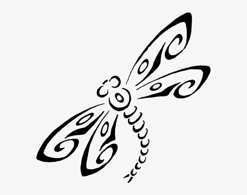 Dragonfly Tattoos Png Image - Dragonfly Tattoo Transparent, transparent png #557873