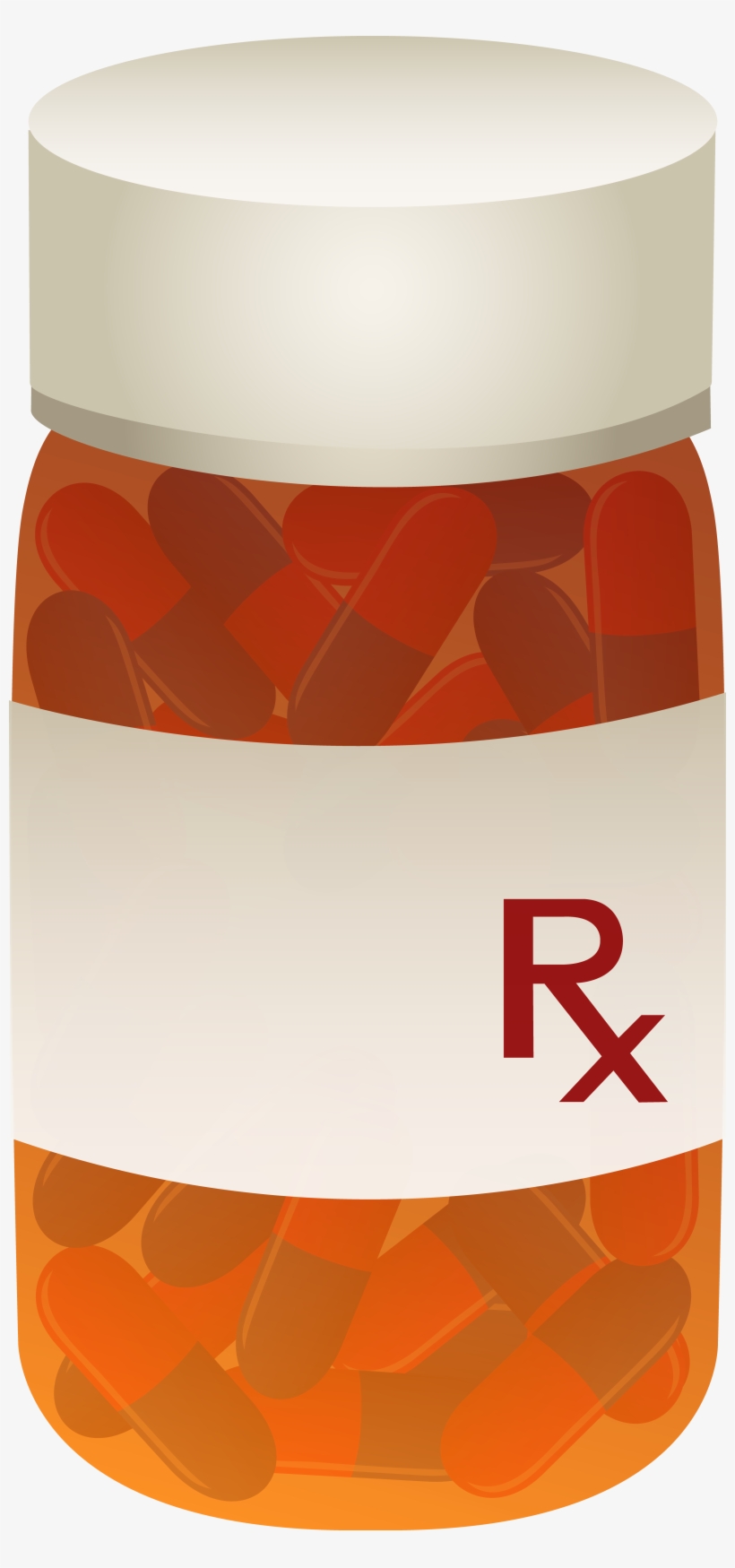 Pills Clipart Rx Bottle - Clip Art, transparent png #557913