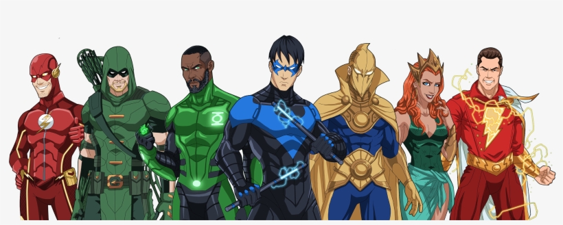 No Caption Provided - Alternate Justice League, transparent png #558142