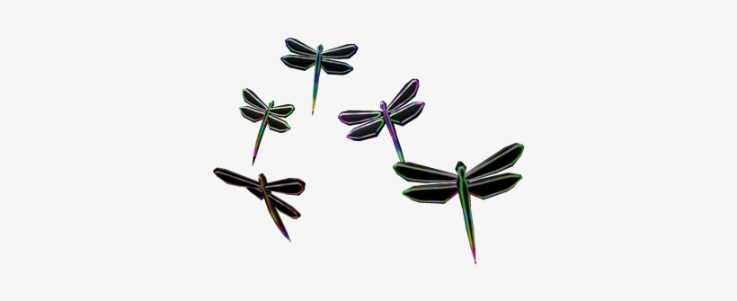 Neon Dragonfly Swarm - Wikia, transparent png #558340