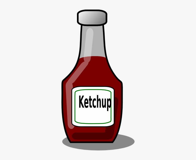 Ketchup Bottle Svg Clip Arts 306 X 590 Px, transparent png #558413