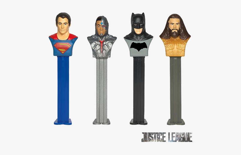 Pez Justice League Candy Dispenser Gift Tin For Fresh - Johnson Smith Co. 40704 Justice League Superhero Metahuman, transparent png #558588
