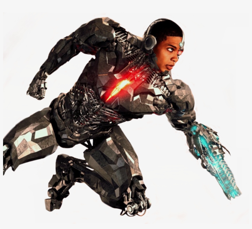 Justice League Cyborg Png, transparent png #558697