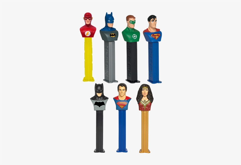 Pez Dc Comics Justice League Collection Candy Dispenser - Batman Pez Characters (each Sold Separately) 4411, transparent png #558784