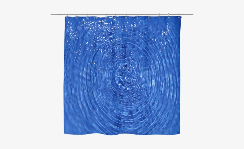 Water Ripples Shower Curtain - Il Suono E La Musica - Felicetti Giovanni, transparent png #558800