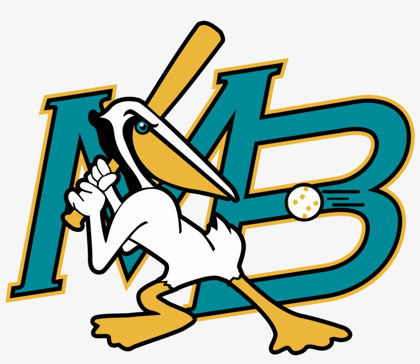 Myrtle Beach Pelicans Logo Png Transparent - Myrtle Beach Pelicans Logo, transparent png #559071