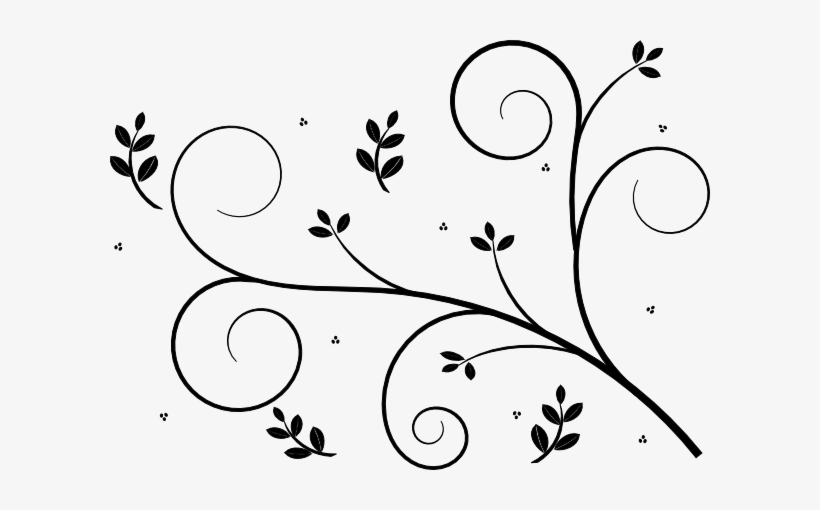 Reverse Floral Design Clip Art At Clker - Clip Art Design, transparent png #559437