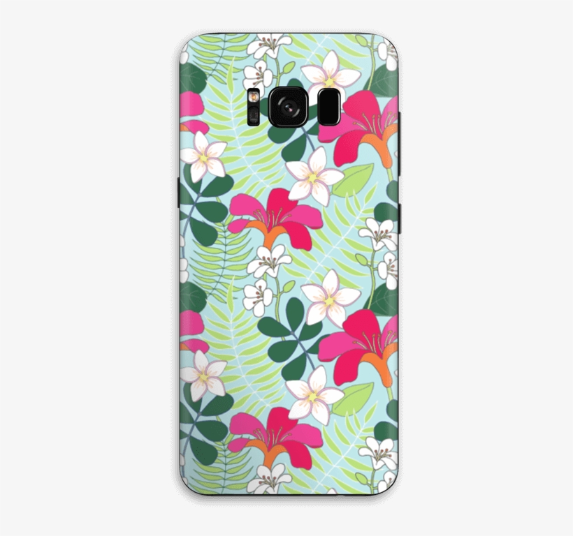 Tropical Flowers - Apple Iphone 8 Plus, transparent png #559862