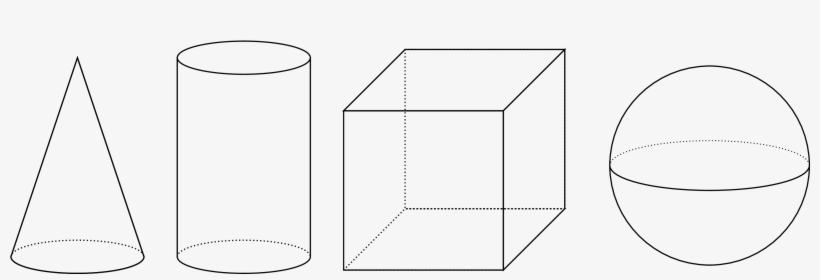 A Cone, A Cylinder, A Cube And A Sphere - Cylinder, transparent png #5500714