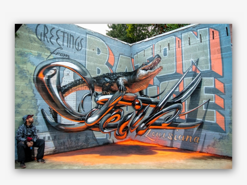 Antalya'dayım 3d Art, Street Mural, Amazing Street - Anamorphic Graffiti, transparent png #5500856