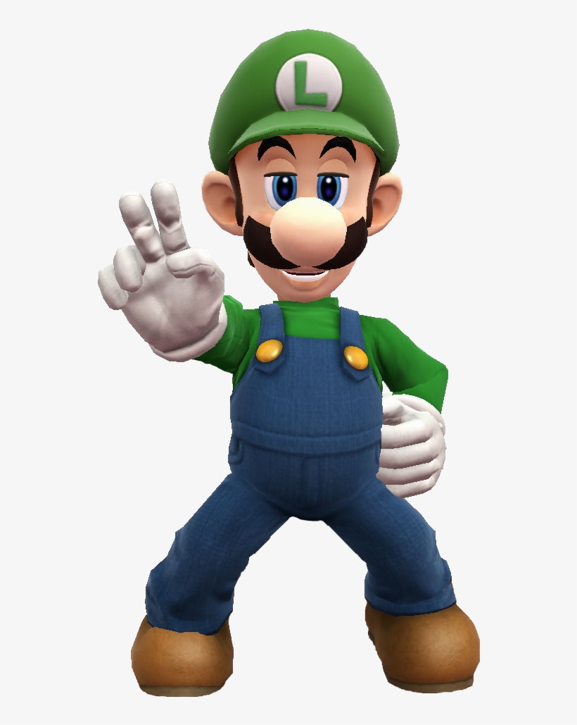 Luigi Transparent Background - Super Smash Bros Luigi Luigi's Mansion Mario, transparent png #5501148