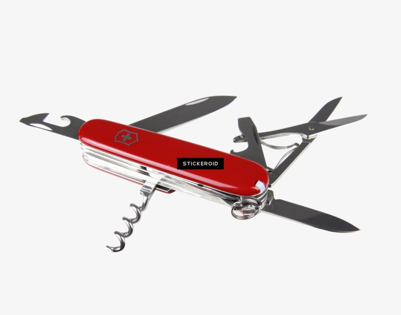 Knife - Swiss Army Knife, transparent png #5501479
