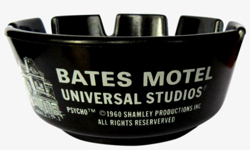 Bates Motel Ash Tray, 1960, Universal Studios, Vintage - Cup, transparent png #5501695