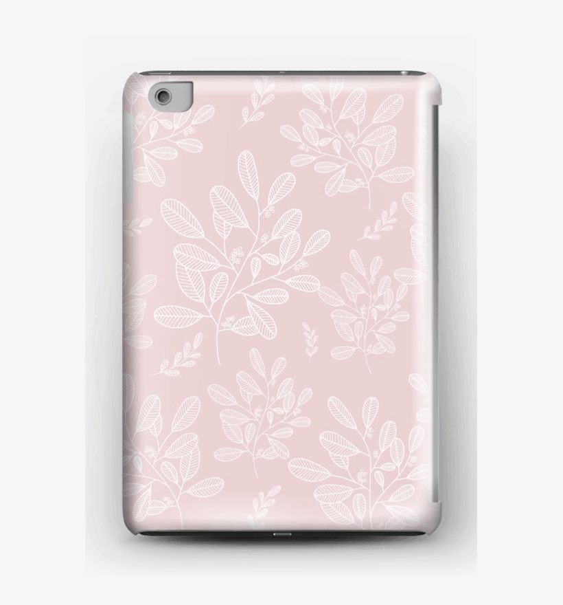 Pink Leaves Case Ipad Mini - Iphone, transparent png #5501869