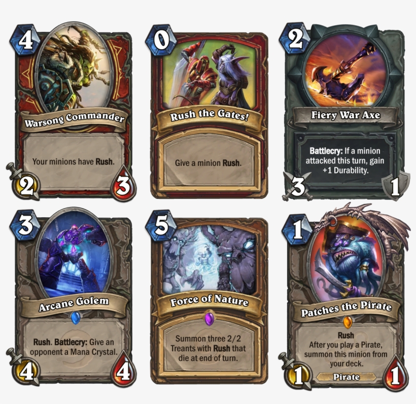 Fanmade Contentrevisiting - Charge - Heroes Of Azeroth - Uncommon [toy], transparent png #5502604