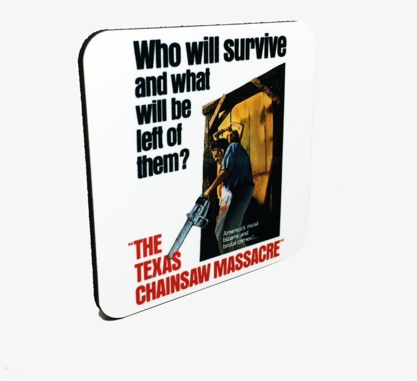 Texas Chainsaw Massacre Drink Coaster - Texas Chainsaw Massacre Blu Ray Uk, transparent png #5503582
