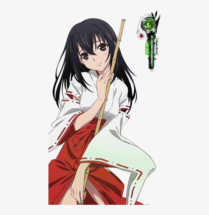 Pin By Yume On Strike The Blood - Strike The Blood Miko, transparent png #5503586
