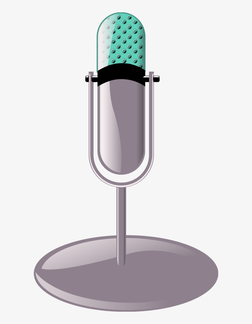Sound Recording Clipart - Microphone Clip Art, transparent png #5504181