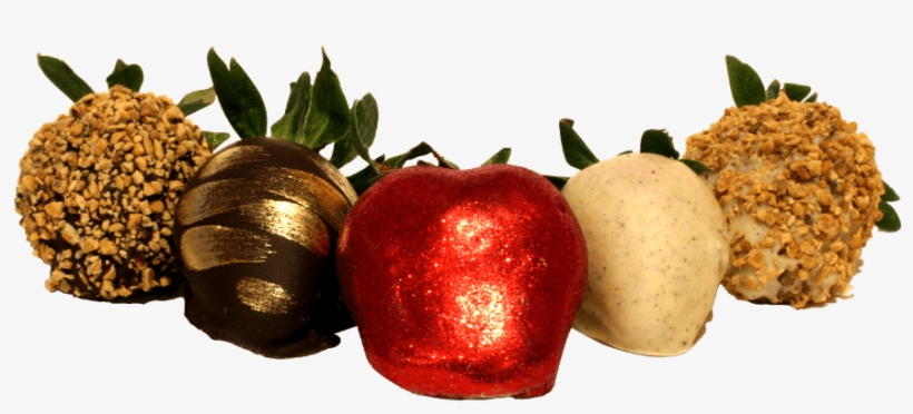 Dolce Berries Come In A 12 Piece Assortment - Color Chocolate Strawberries Png, transparent png #5504439