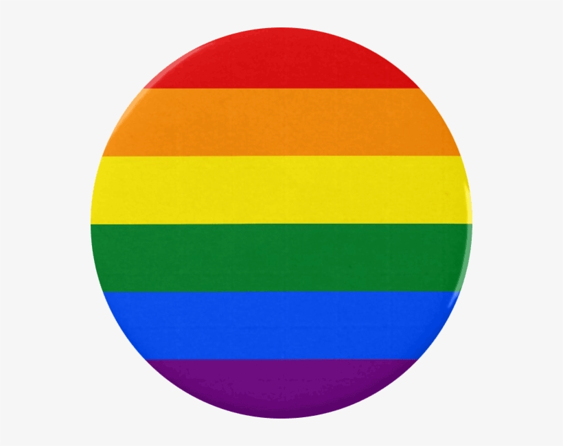 Lgbt Horizontal Rainbow Design - Gay Logo, transparent png #5504677
