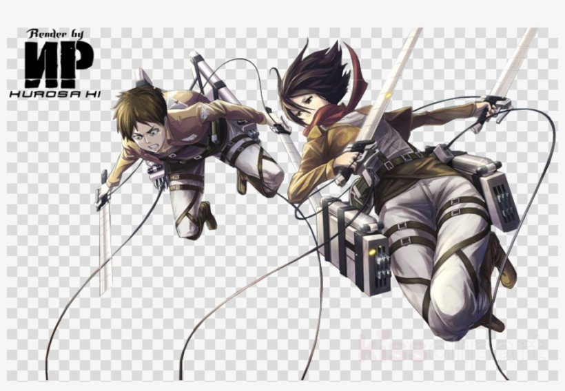 Attack On Titan Mikasa Render Clipart Mikasa Ackerman - Imagenes De Attack On Titans En Hd, transparent png #5505222