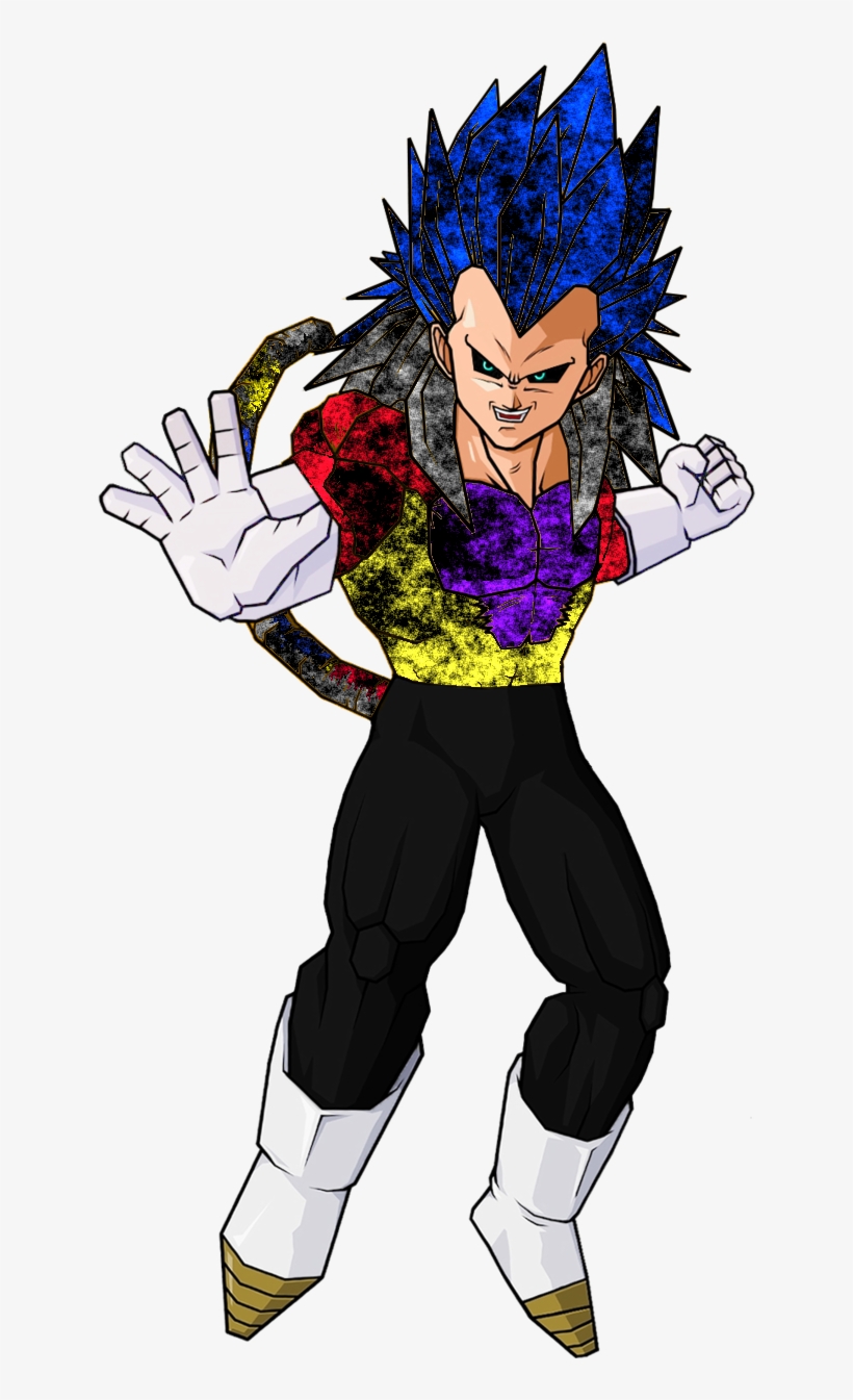 Vegeta Super Saiyan 16, transparent png #5505265