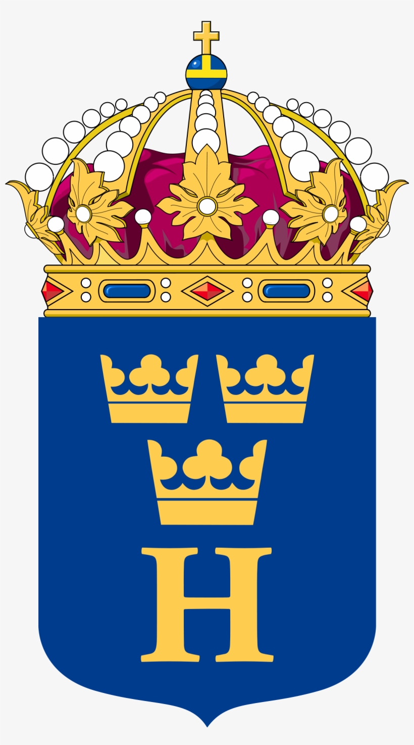 Lesser Coat Of Arms Sweden, transparent png #5505428