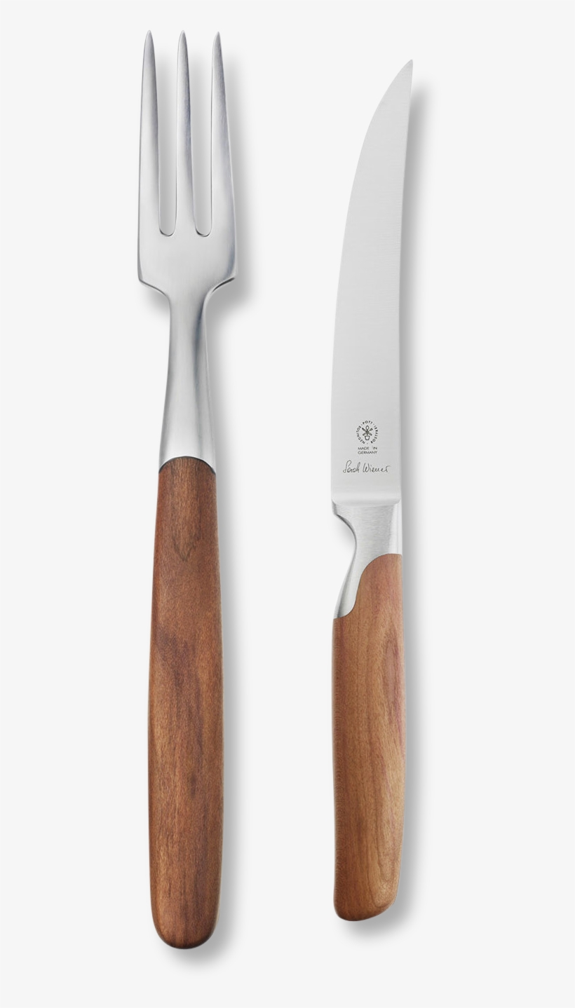 Steak Knife And Fork Set - Steak Knife And Fork, transparent png #5505534