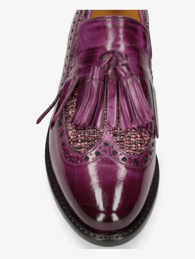 Loafers Selina 3 Eggplant Tex Pixel Fuxia - Slip-on Shoe, transparent png #5505762
