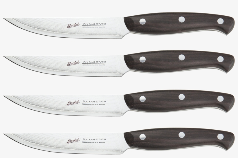 Steak Set 4 Pieces - Knife, transparent png #5506736