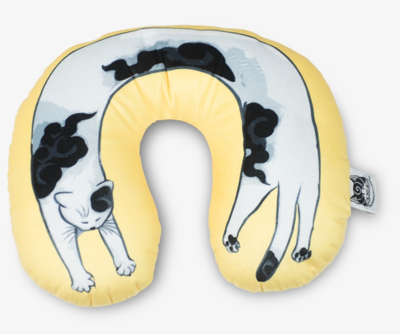 Long Cat Travel Pillow - Cat, transparent png #5507827