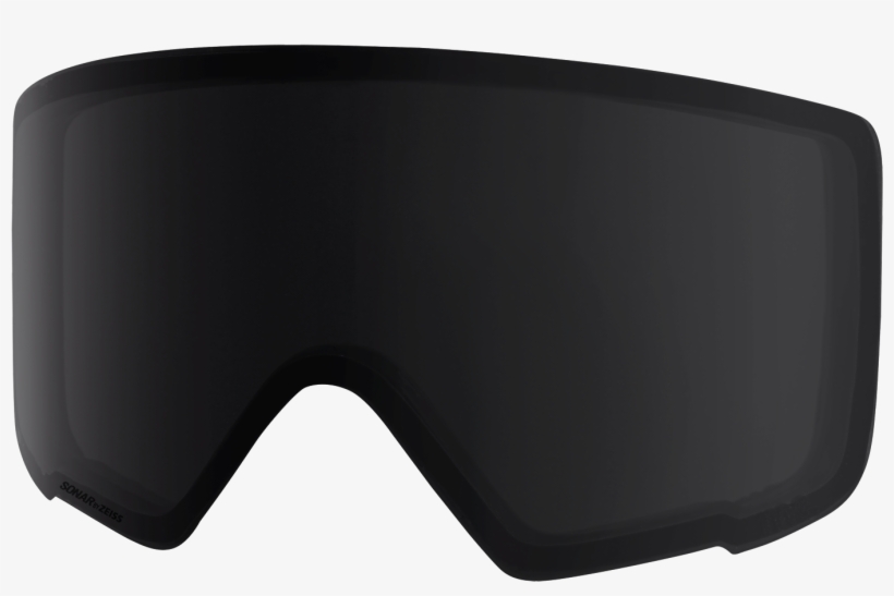 Sonar Smoke - Anon M3 Dark Smoke Polarized Lense, transparent png #5508308