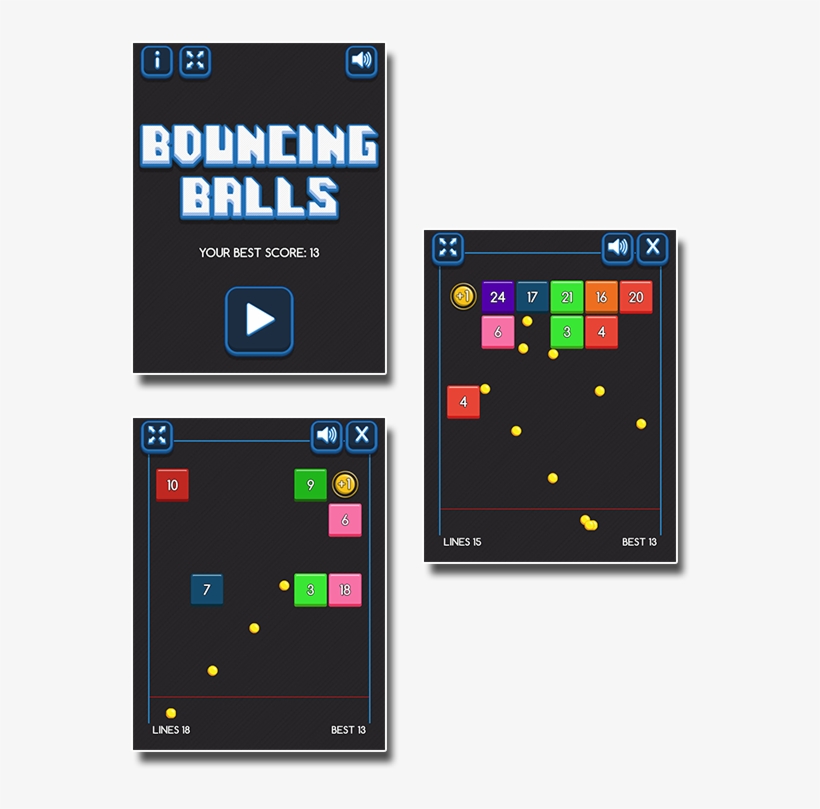 Bouncing Balls Is A Html5 Skill Game - Android Application Package, transparent png #5510626