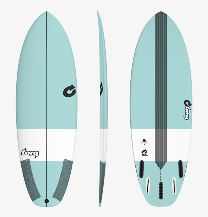 Tq9 Tec Summer5 Tq9 Tec Summer5 Colour - Surfboard Torq Epoxy Tec Summer 5 5.6 Seagreen, transparent png #5510666
