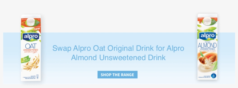 Banana Split - Alpro Almond Roasted Unsweetened Fresh Milk Alternative, transparent png #5510754