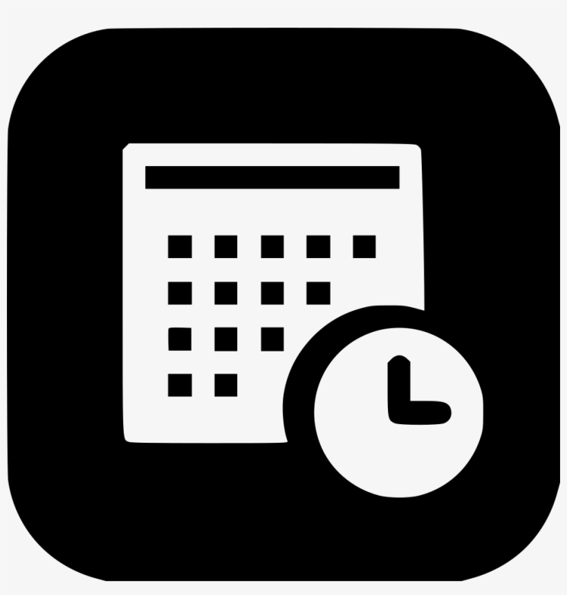 Png File Svg - Time Schedule Icon, transparent png #5511121